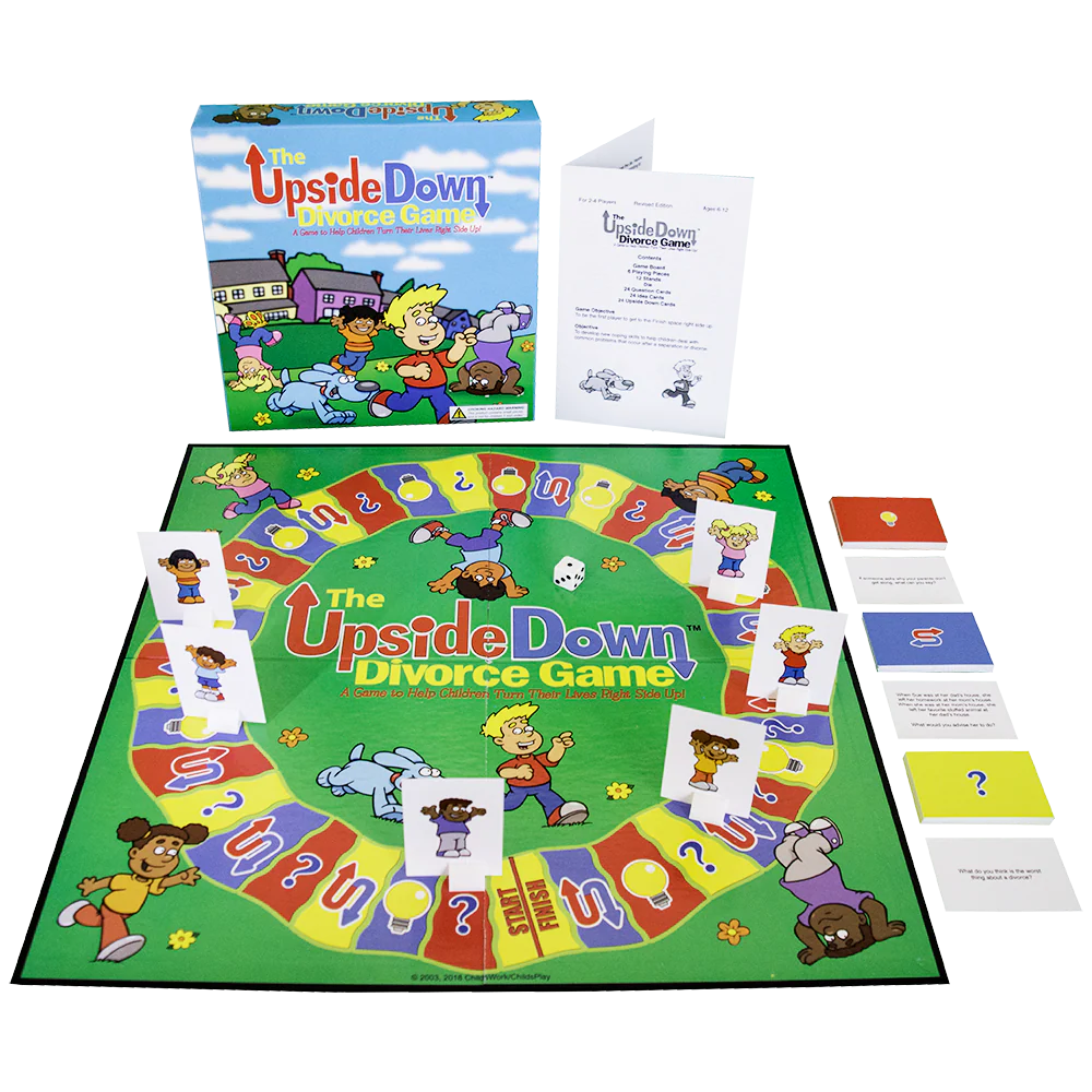 The Upside Down Divorce Board Game – Image 2