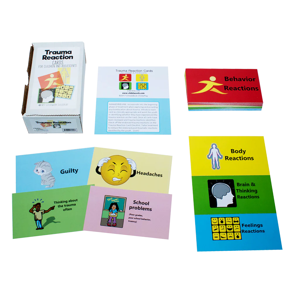 Trauma Reaction Cards